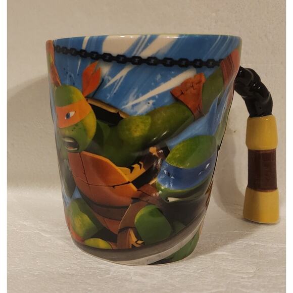 RARE 2015 Exclusive Sea World Australia Nickelodeon Viacom Ninja Turtles Mug - Picture 2 of 8